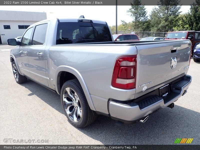 Billet Silver Metallic / Black 2022 Ram 1500 Limited Crew Cab 4x4