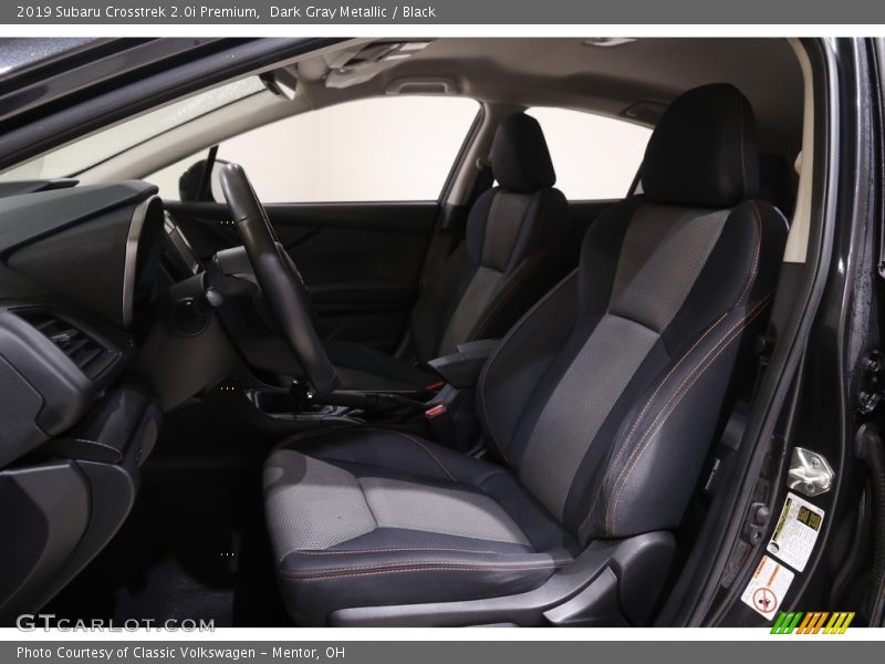 Dark Gray Metallic / Black 2019 Subaru Crosstrek 2.0i Premium