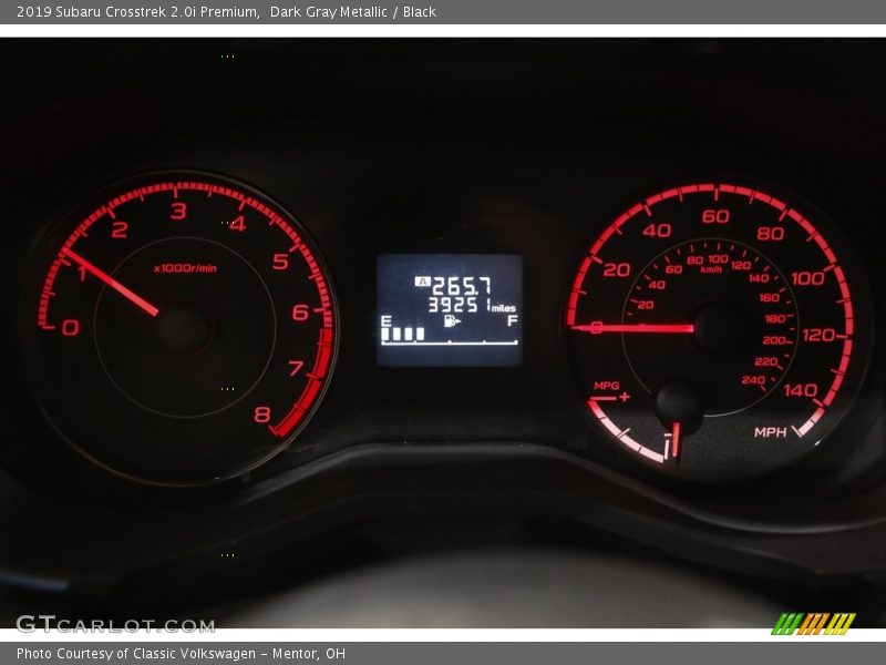 Dark Gray Metallic / Black 2019 Subaru Crosstrek 2.0i Premium