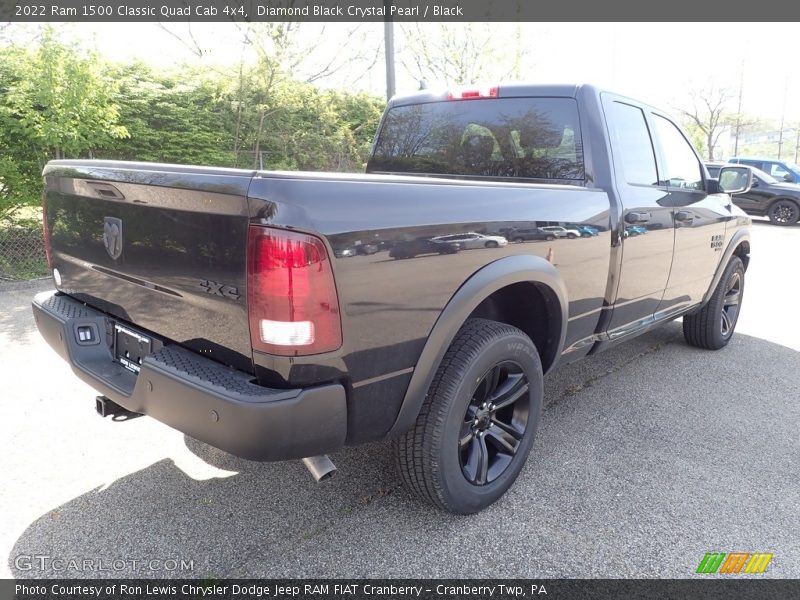 Diamond Black Crystal Pearl / Black 2022 Ram 1500 Classic Quad Cab 4x4
