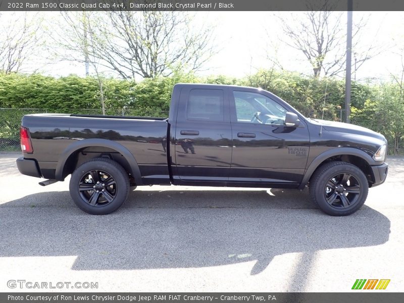 Diamond Black Crystal Pearl / Black 2022 Ram 1500 Classic Quad Cab 4x4
