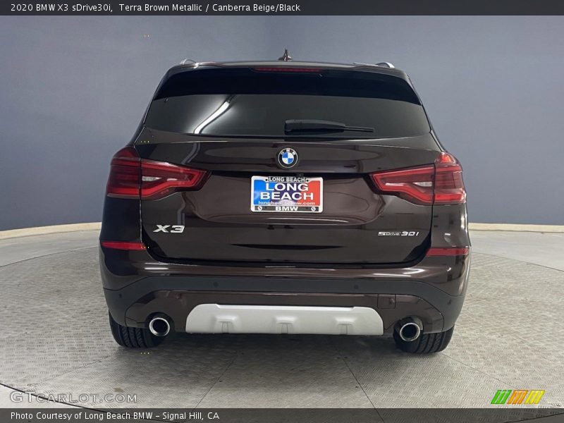 Terra Brown Metallic / Canberra Beige/Black 2020 BMW X3 sDrive30i