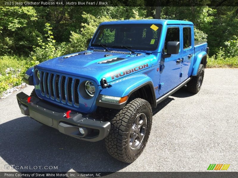 Hydro Blue Pearl / Black 2021 Jeep Gladiator Rubicon 4x4