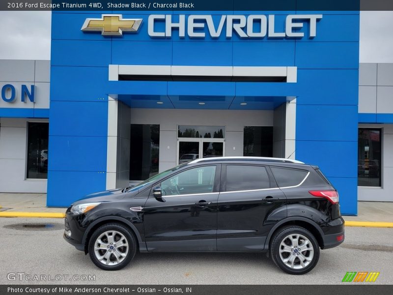 Shadow Black / Charcoal Black 2016 Ford Escape Titanium 4WD