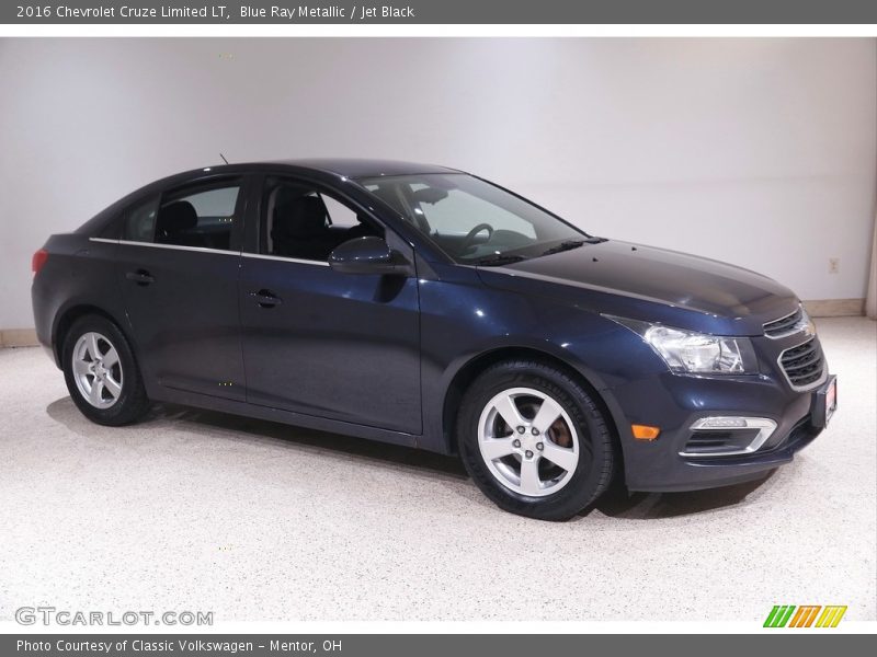 Blue Ray Metallic / Jet Black 2016 Chevrolet Cruze Limited LT