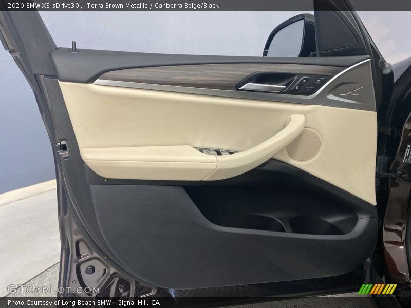 Terra Brown Metallic / Canberra Beige/Black 2020 BMW X3 sDrive30i