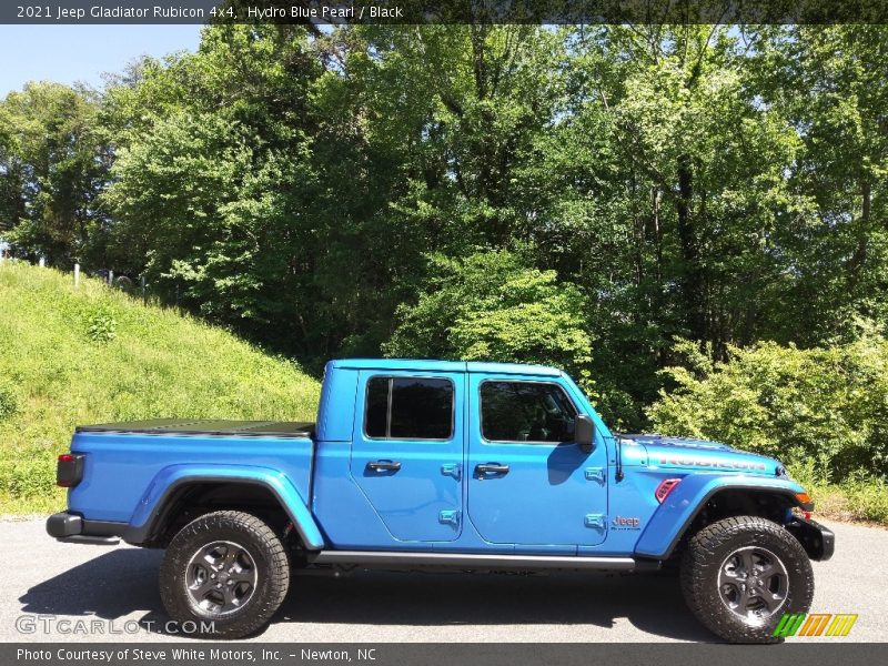 Hydro Blue Pearl / Black 2021 Jeep Gladiator Rubicon 4x4