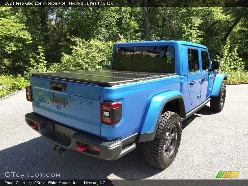 Hydro Blue Pearl / Black 2021 Jeep Gladiator Rubicon 4x4