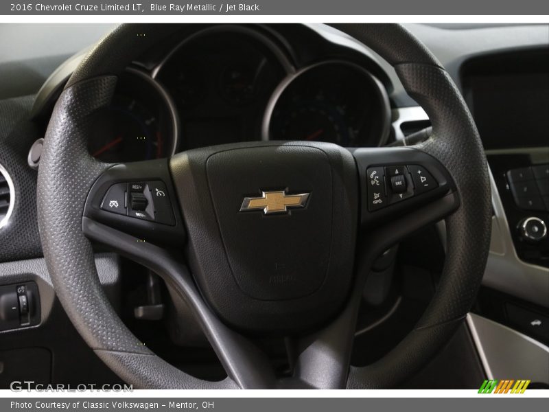 Blue Ray Metallic / Jet Black 2016 Chevrolet Cruze Limited LT
