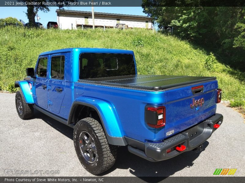 Hydro Blue Pearl / Black 2021 Jeep Gladiator Rubicon 4x4