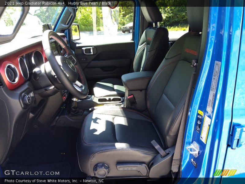 Hydro Blue Pearl / Black 2021 Jeep Gladiator Rubicon 4x4