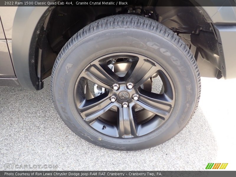 Granite Crystal Metallic / Black 2022 Ram 1500 Classic Quad Cab 4x4