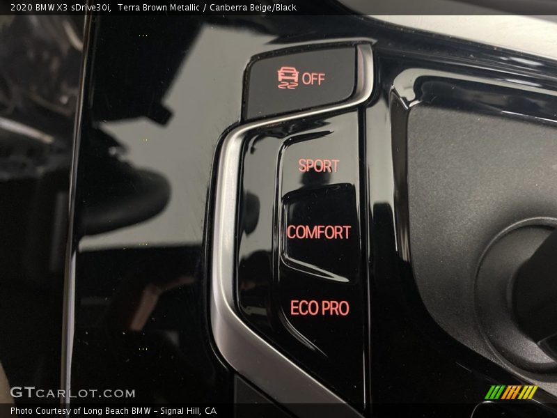 Terra Brown Metallic / Canberra Beige/Black 2020 BMW X3 sDrive30i