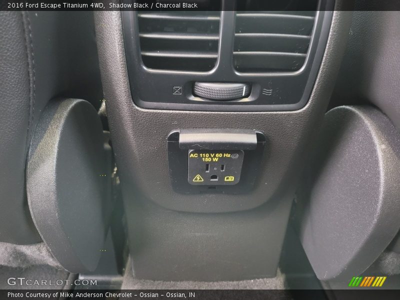 Shadow Black / Charcoal Black 2016 Ford Escape Titanium 4WD