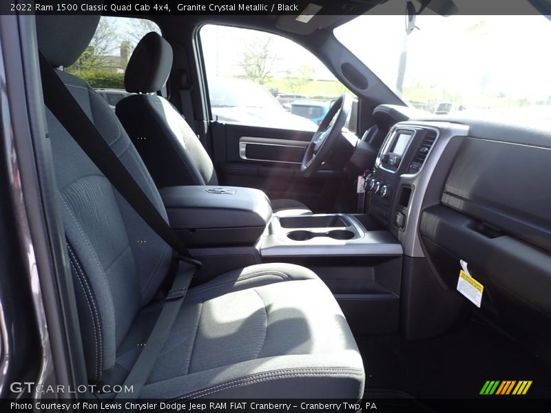 Granite Crystal Metallic / Black 2022 Ram 1500 Classic Quad Cab 4x4