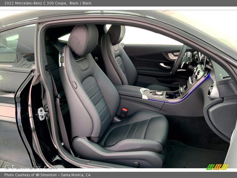 Black / Black 2022 Mercedes-Benz C 300 Coupe