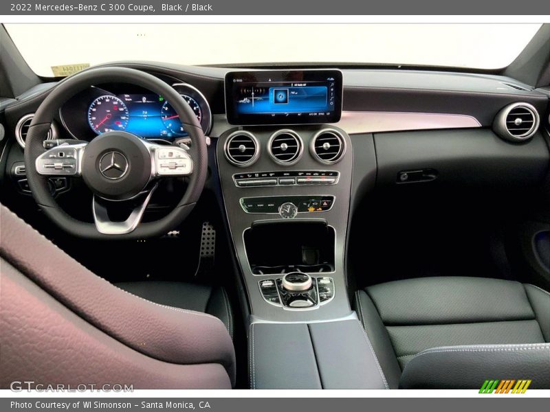 Black / Black 2022 Mercedes-Benz C 300 Coupe