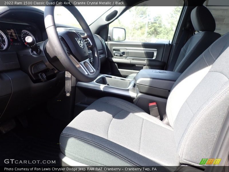 Granite Crystal Metallic / Black 2022 Ram 1500 Classic Quad Cab 4x4