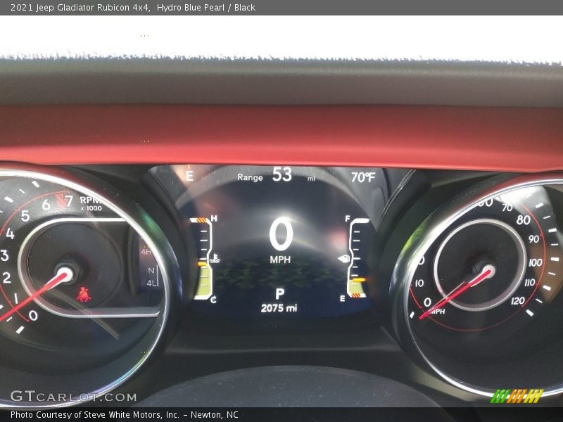 Hydro Blue Pearl / Black 2021 Jeep Gladiator Rubicon 4x4