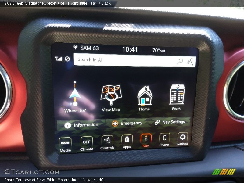 Hydro Blue Pearl / Black 2021 Jeep Gladiator Rubicon 4x4