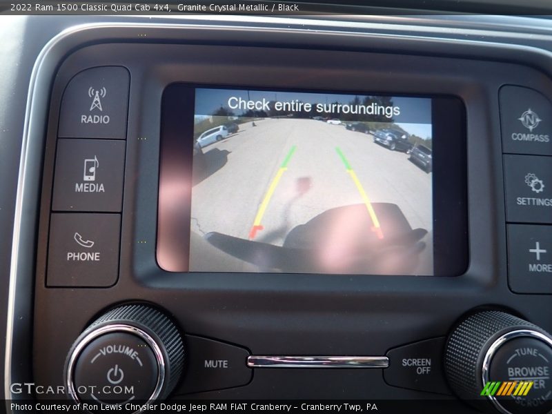 Granite Crystal Metallic / Black 2022 Ram 1500 Classic Quad Cab 4x4