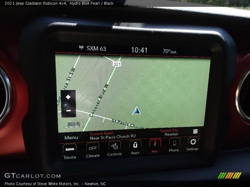 Hydro Blue Pearl / Black 2021 Jeep Gladiator Rubicon 4x4