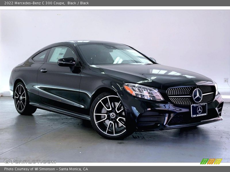 Front 3/4 View of 2022 C 300 Coupe
