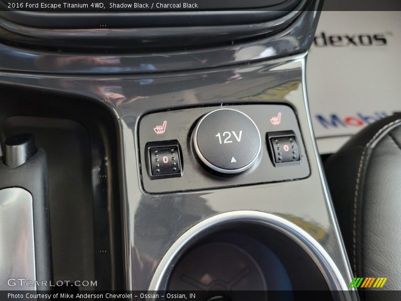 Shadow Black / Charcoal Black 2016 Ford Escape Titanium 4WD