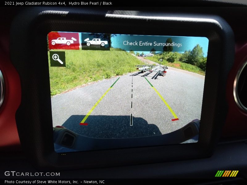 Hydro Blue Pearl / Black 2021 Jeep Gladiator Rubicon 4x4