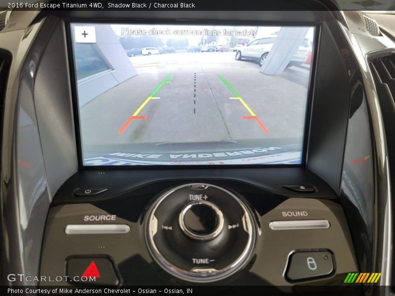 Shadow Black / Charcoal Black 2016 Ford Escape Titanium 4WD