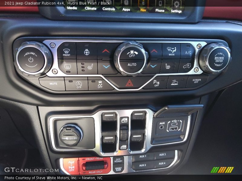 Hydro Blue Pearl / Black 2021 Jeep Gladiator Rubicon 4x4