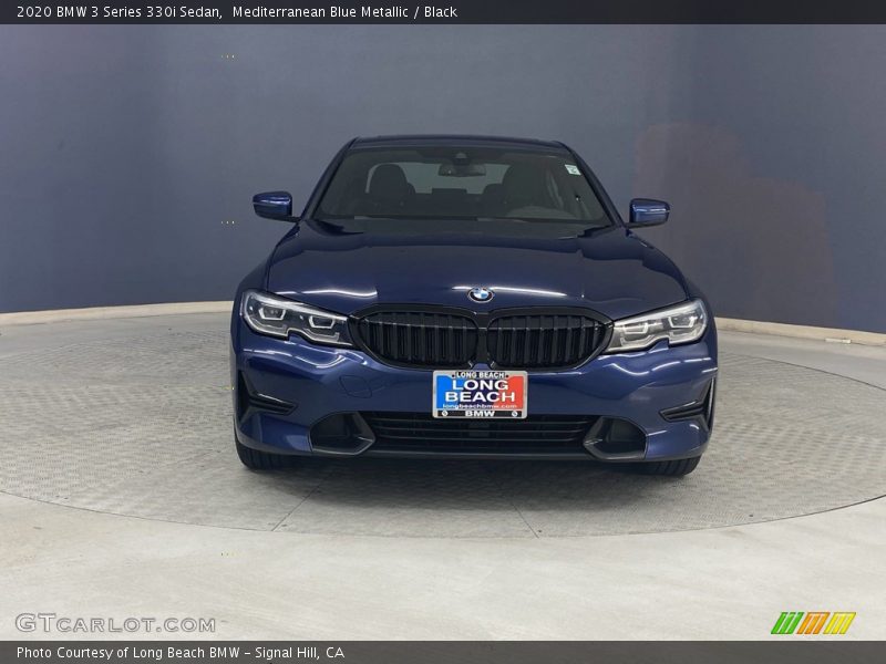 Mediterranean Blue Metallic / Black 2020 BMW 3 Series 330i Sedan