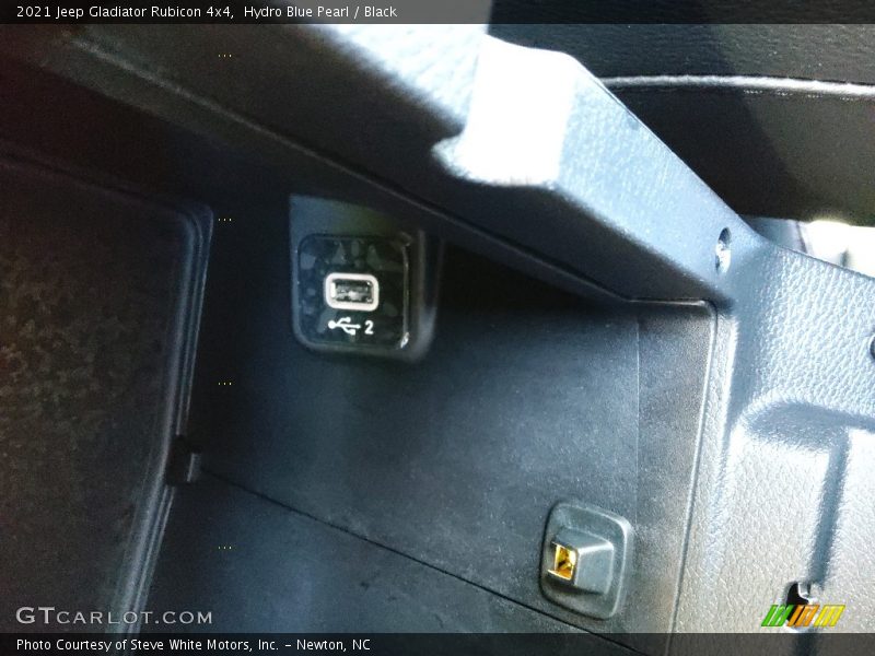 Hydro Blue Pearl / Black 2021 Jeep Gladiator Rubicon 4x4