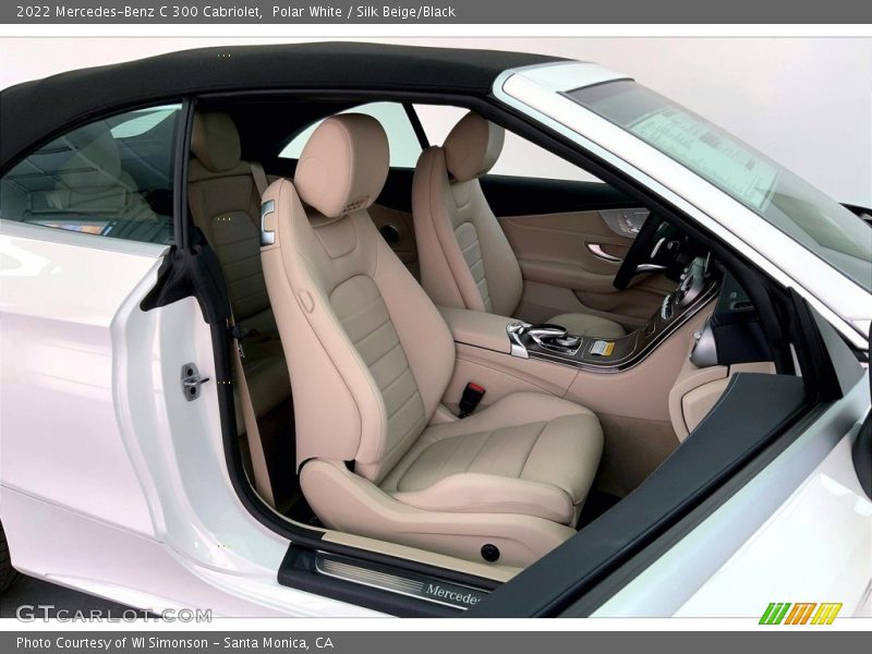 Front Seat of 2022 C 300 Cabriolet