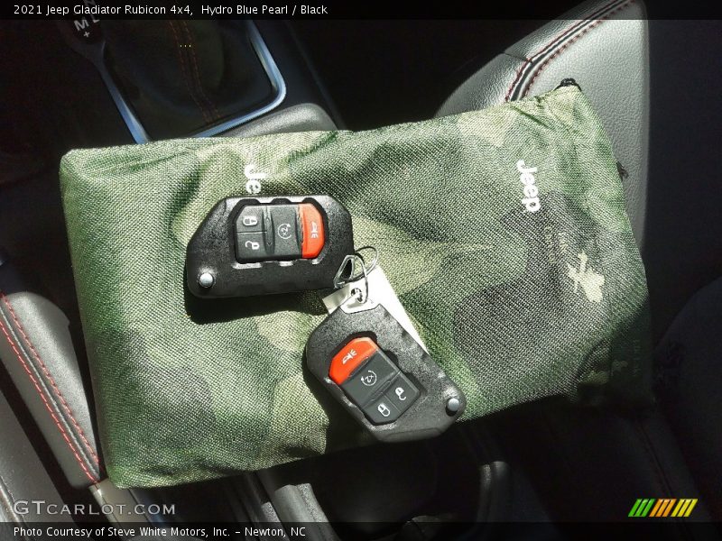 Hydro Blue Pearl / Black 2021 Jeep Gladiator Rubicon 4x4