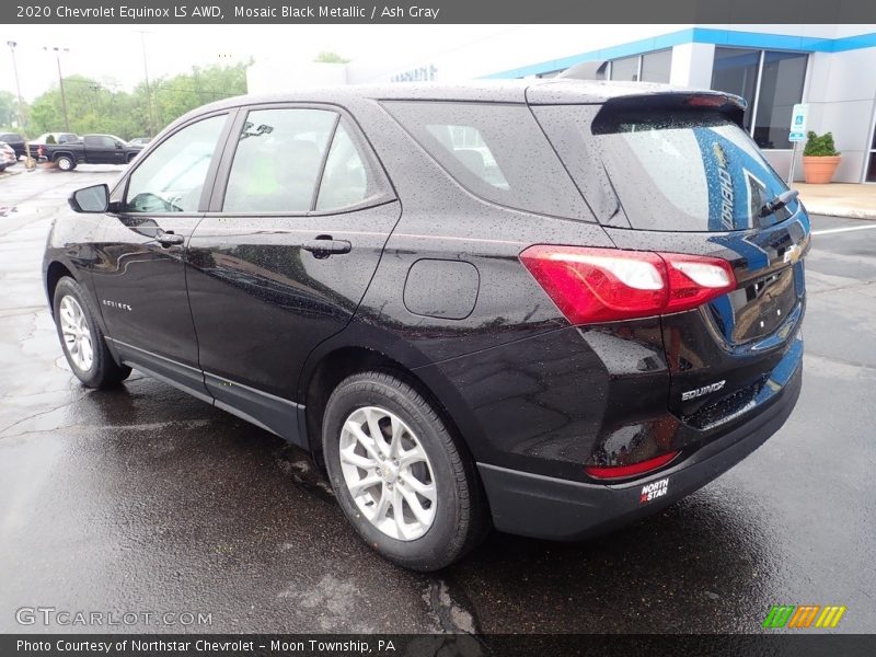 Mosaic Black Metallic / Ash Gray 2020 Chevrolet Equinox LS AWD