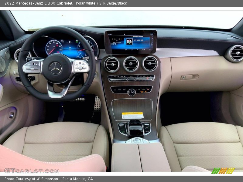 Dashboard of 2022 C 300 Cabriolet