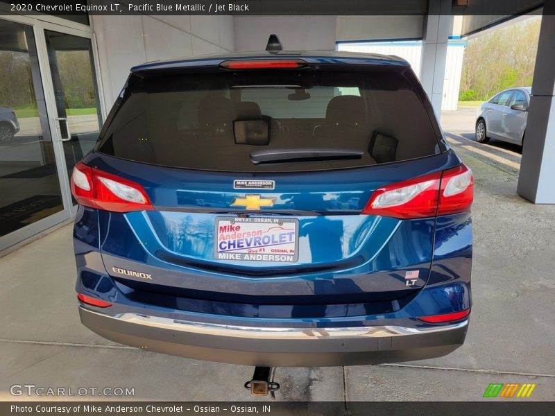 Pacific Blue Metallic / Jet Black 2020 Chevrolet Equinox LT