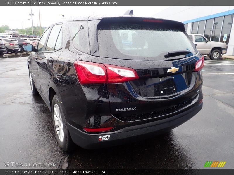 Mosaic Black Metallic / Ash Gray 2020 Chevrolet Equinox LS AWD