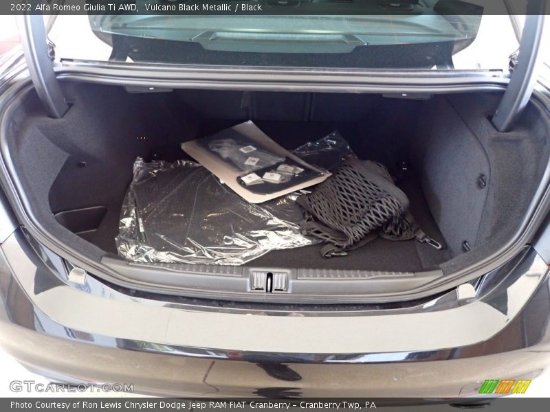  2022 Giulia Ti AWD Trunk