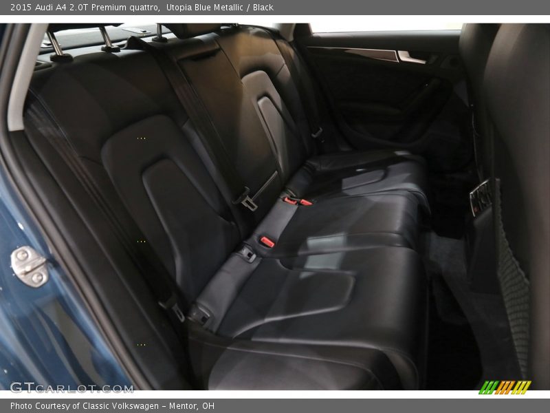Utopia Blue Metallic / Black 2015 Audi A4 2.0T Premium quattro