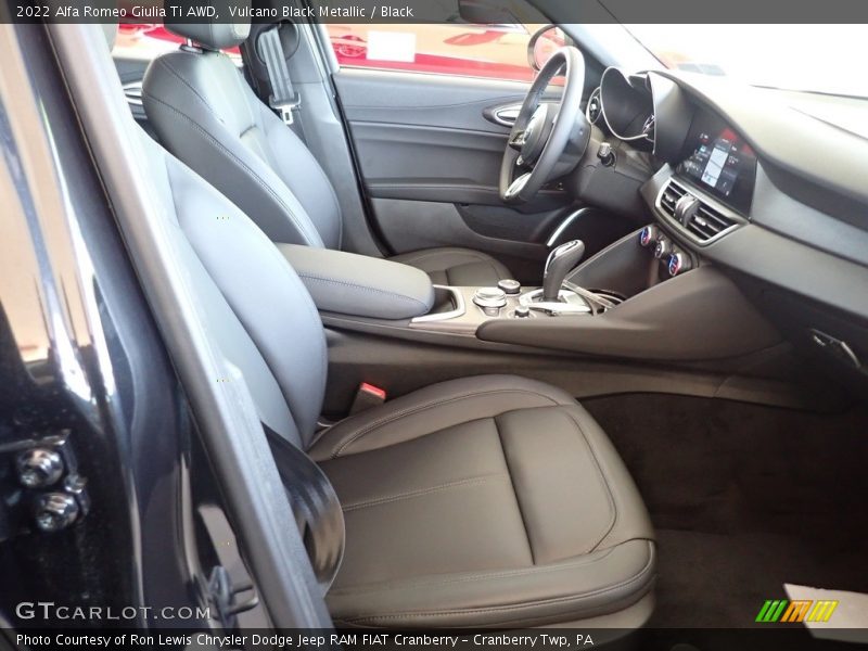  2022 Giulia Ti AWD Black Interior