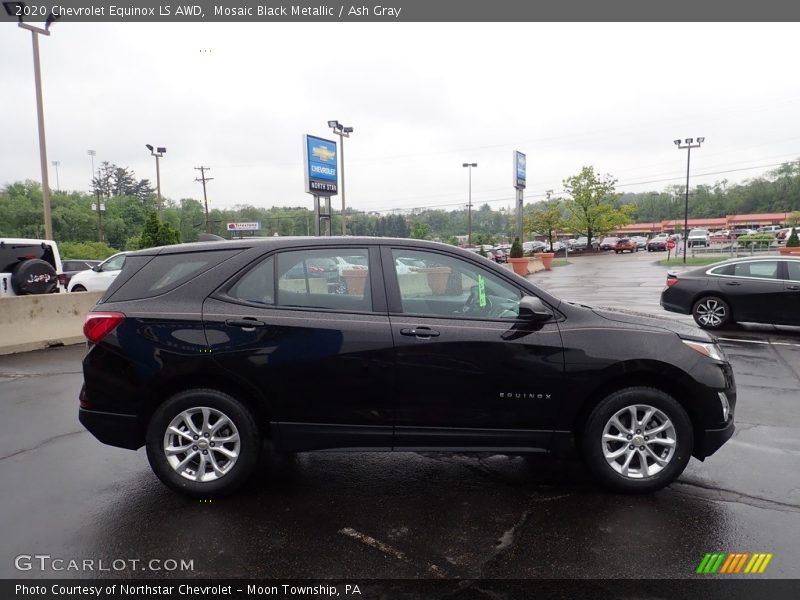 Mosaic Black Metallic / Ash Gray 2020 Chevrolet Equinox LS AWD