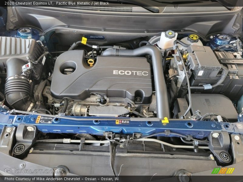 Pacific Blue Metallic / Jet Black 2020 Chevrolet Equinox LT