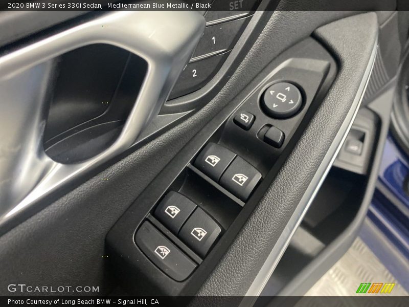 Mediterranean Blue Metallic / Black 2020 BMW 3 Series 330i Sedan