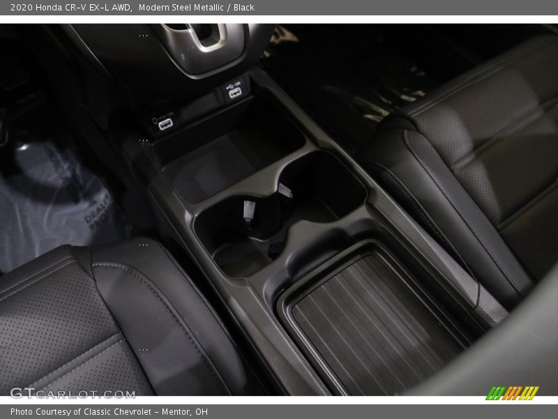 Modern Steel Metallic / Black 2020 Honda CR-V EX-L AWD