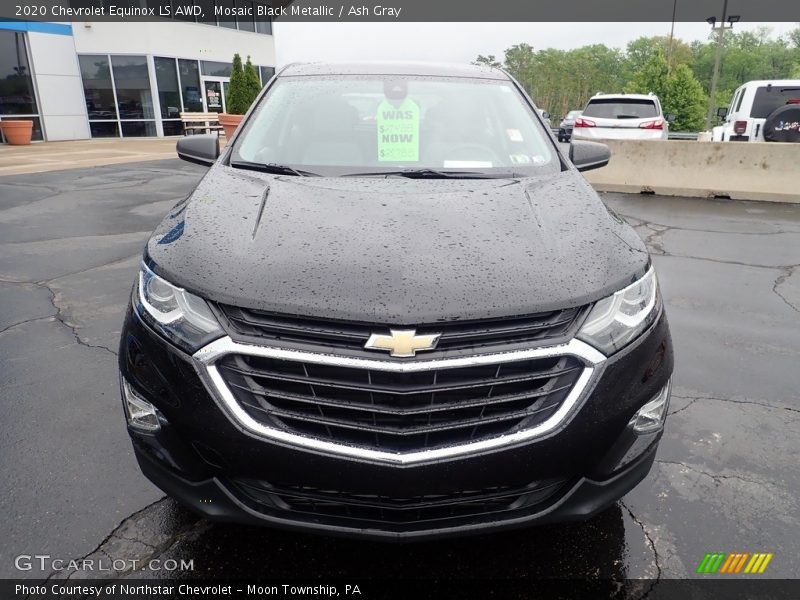 Mosaic Black Metallic / Ash Gray 2020 Chevrolet Equinox LS AWD