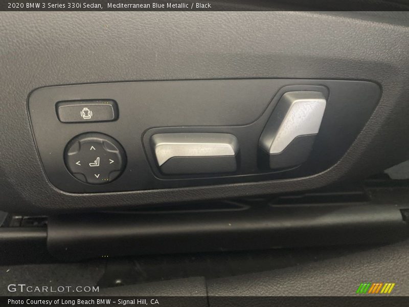 Mediterranean Blue Metallic / Black 2020 BMW 3 Series 330i Sedan