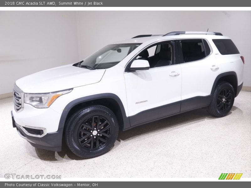 Summit White / Jet Black 2018 GMC Acadia SLT AWD