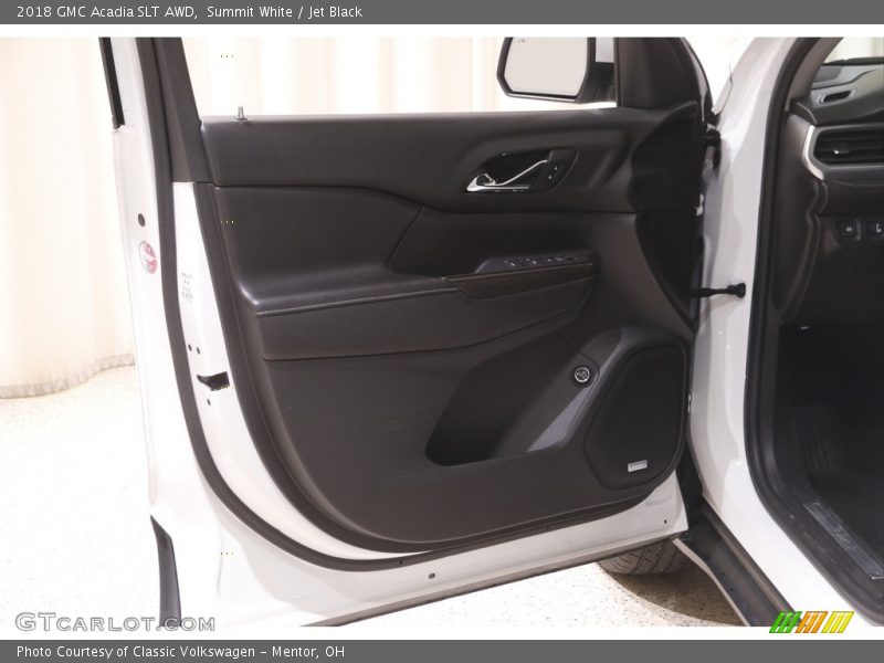 Summit White / Jet Black 2018 GMC Acadia SLT AWD